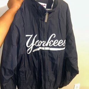 Majestic Navy Blue yankees Men's Jacket